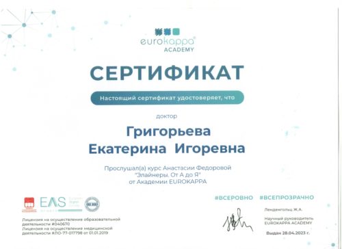 Элайнеры, 2023