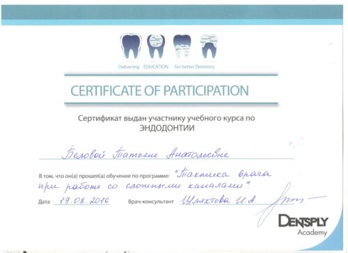 Сертификат Беловой Т.А. 9